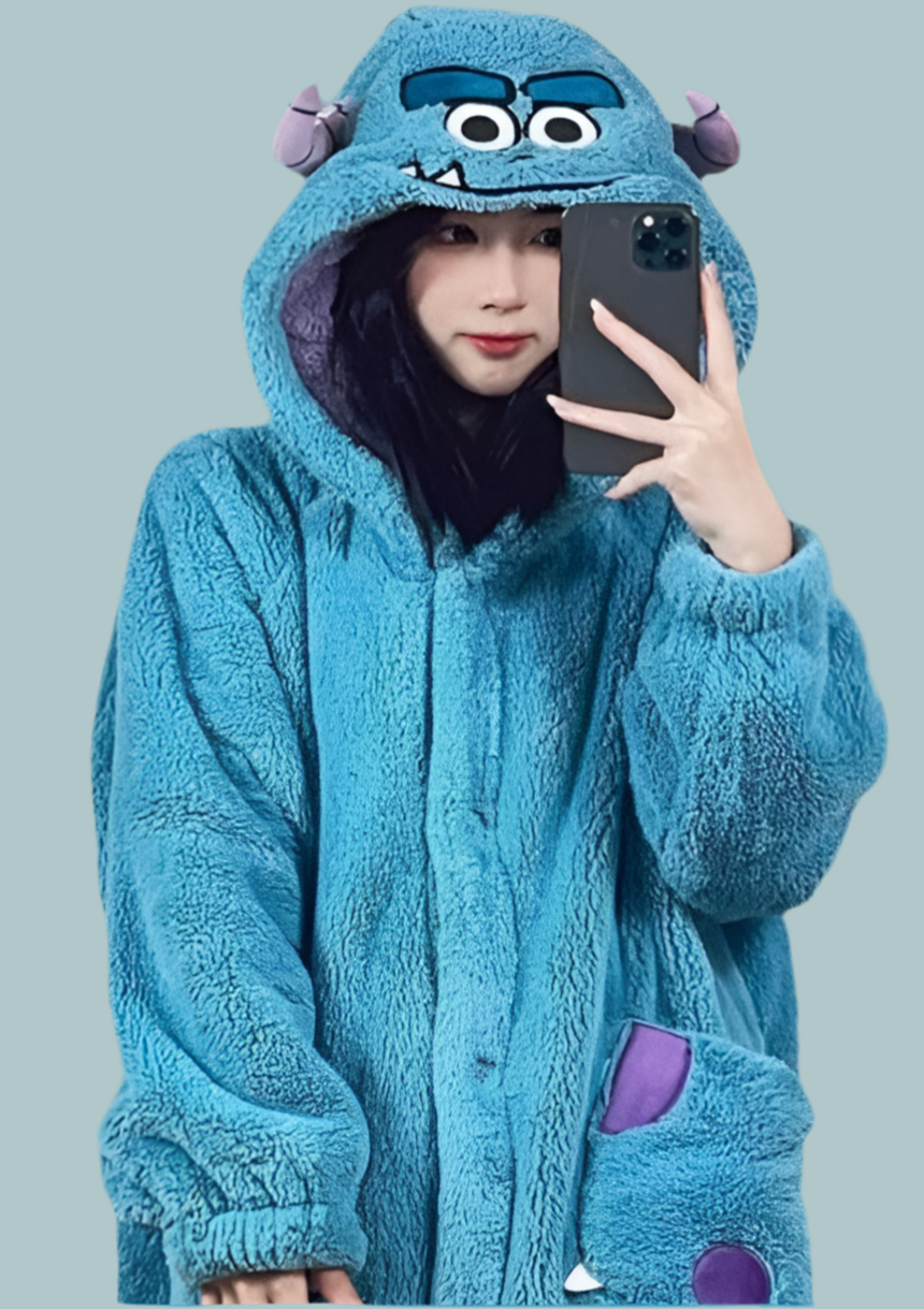 Sully Lookalike Snuggle Set – 2 Piece Fleece Lounge Wear