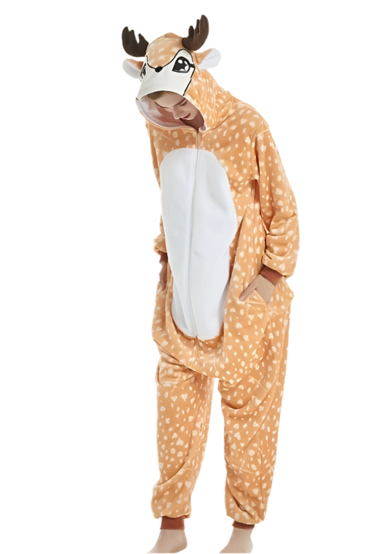 *NEW* Light Brown Reindeer Onesie