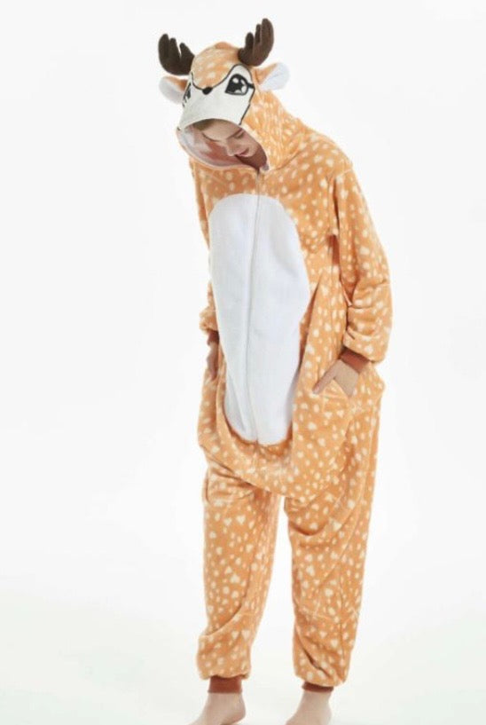 *NEW* Light Brown Reindeer Onesie