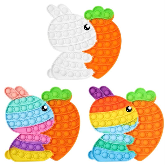 Bunny with Carrot Pop It