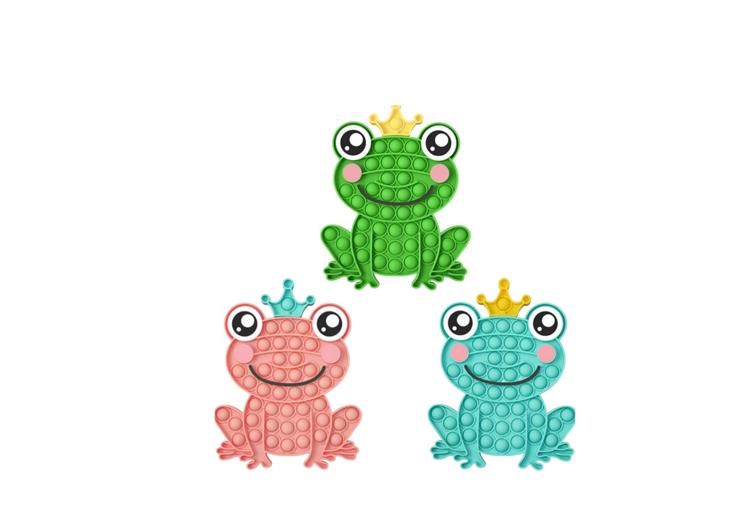 Froggy with Crown Pop It!