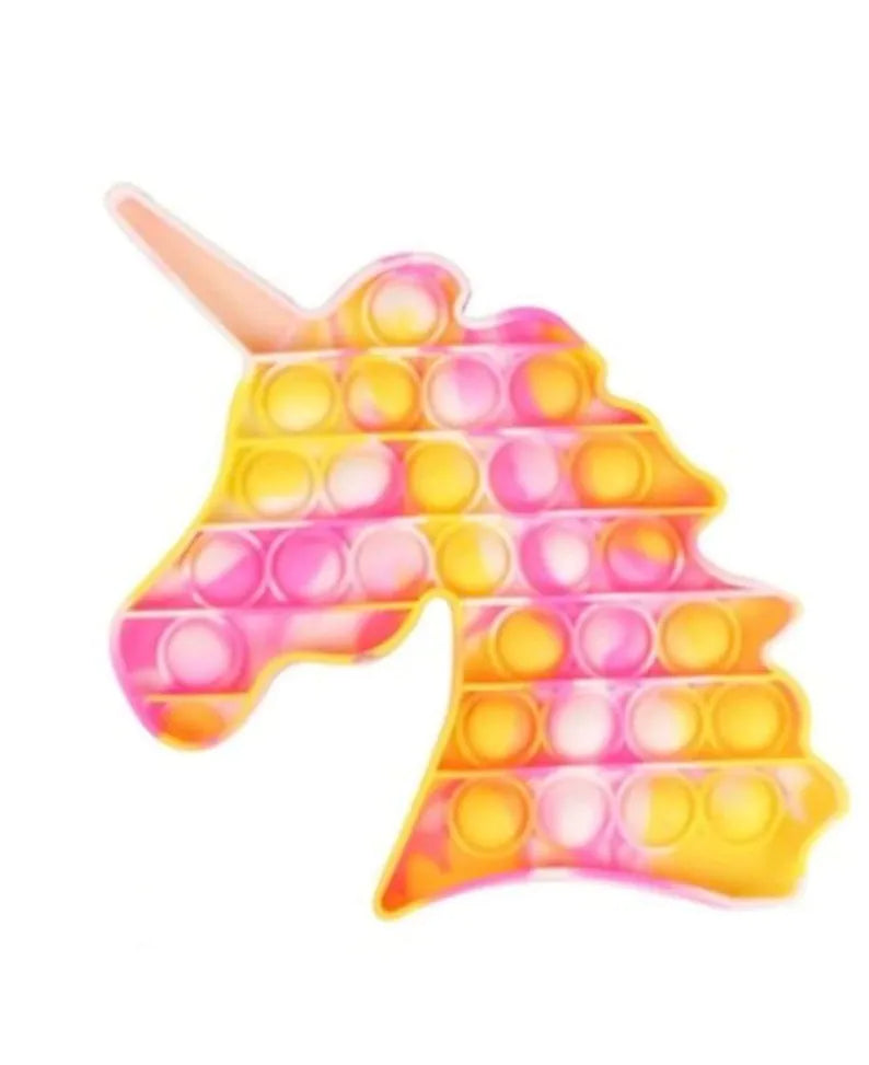 Pop it Fidget Toy- Unicorn Head