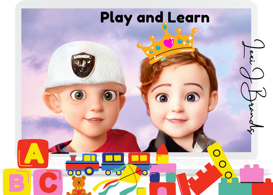 Children's Flashcards By Lexi J Brands - ABC's W/ Lexi & Jaydon