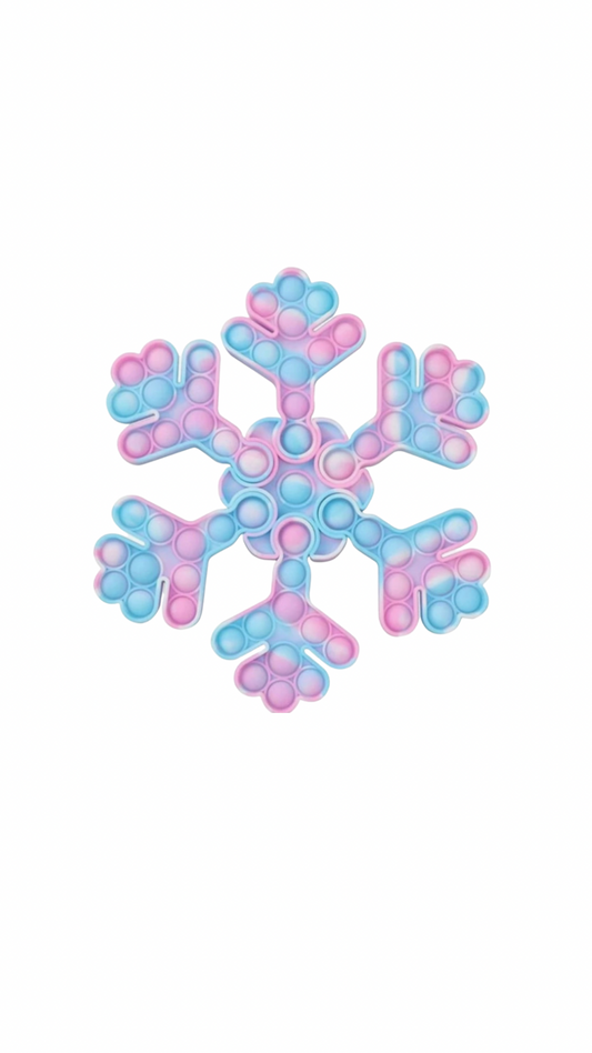 Holiday Collection - Snowflake Pop it