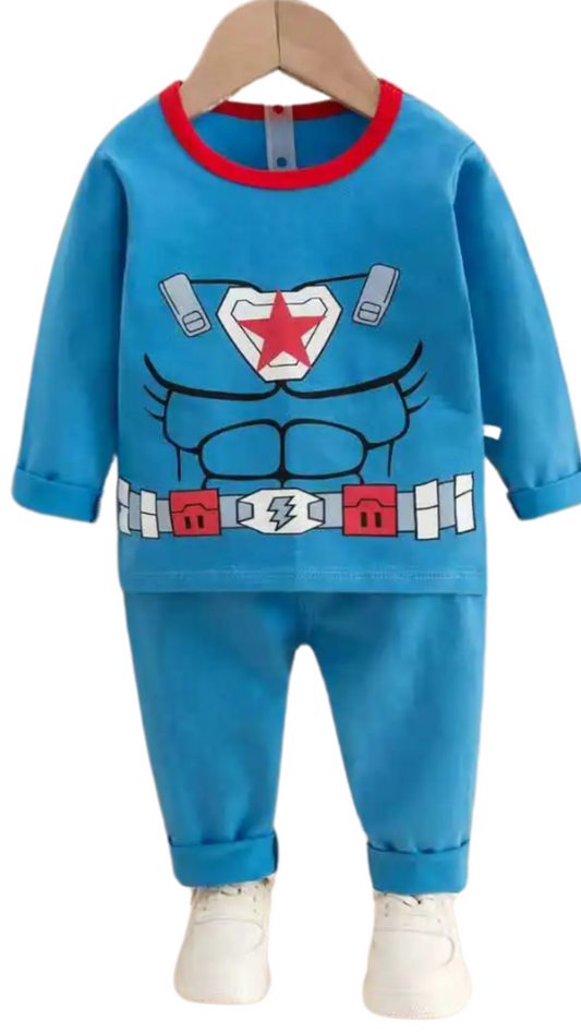 Little Panda- Boy's 2 Piece Pajama Set