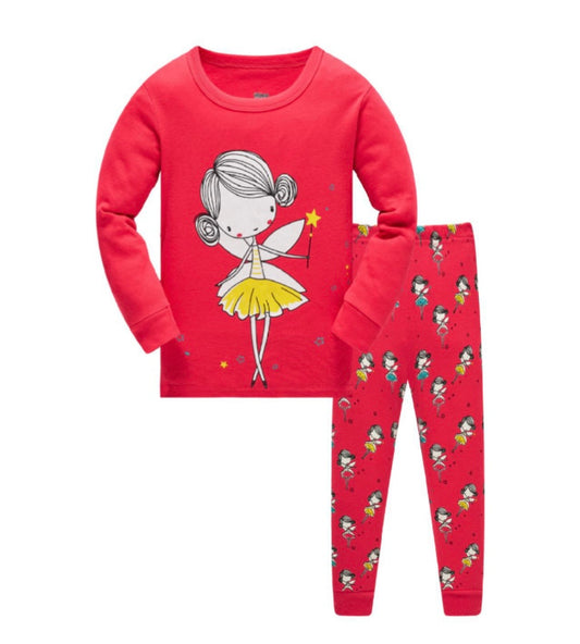 Be Magical- Girl's 2 Piece Pajamas- I am a Fairy!
