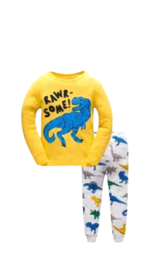 Rawr Boys Pajamas