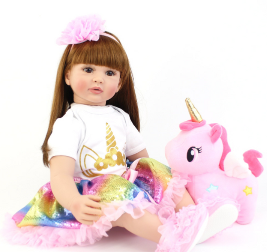 Christmas life size doll