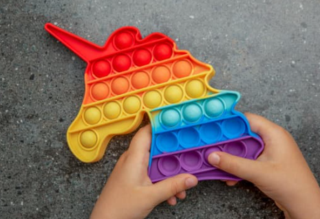 Pop it Fidget Toy- Unicorn Head
