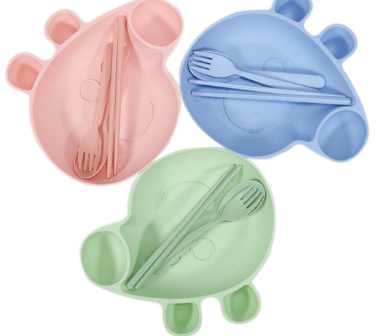 Children's Deluxe Dinnerware Set W/ Free Cup